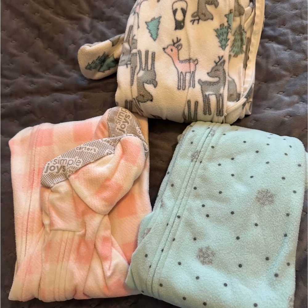 Kids One Piece Bodysuit - Pink and Green
